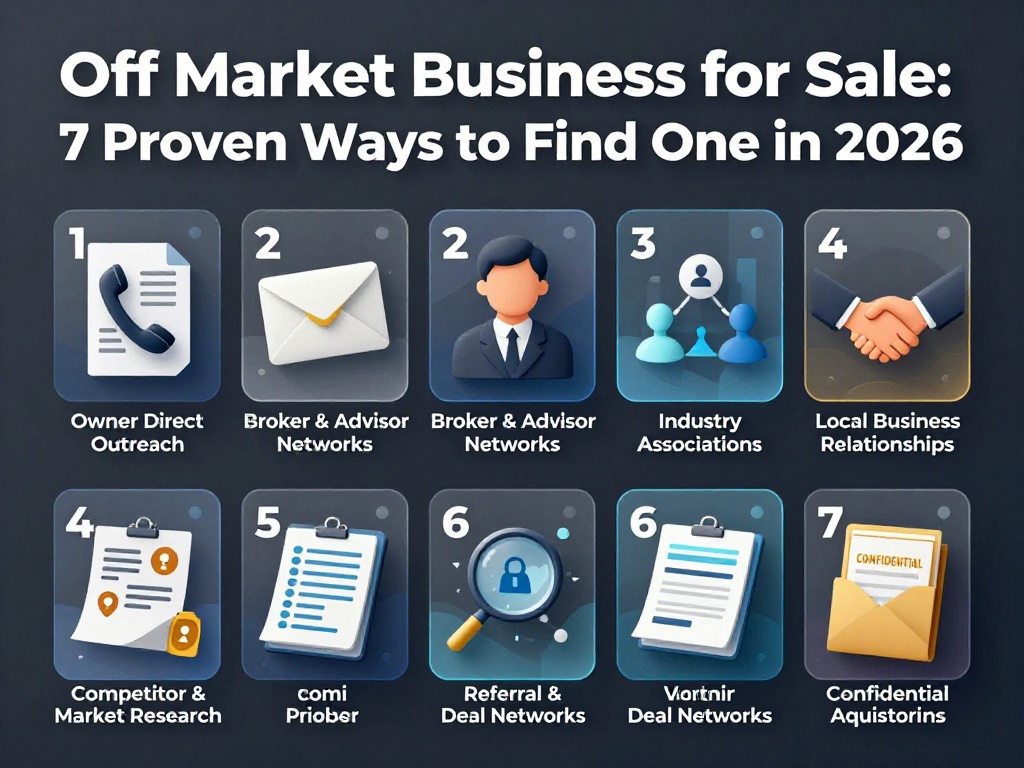 Off Market Business for Sale 1