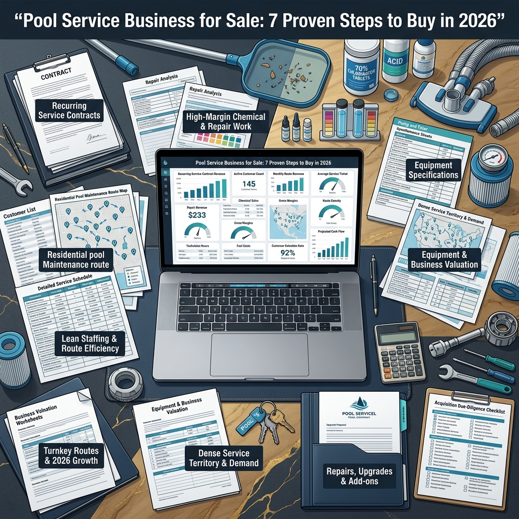 Pool Service Business for Sale: 7 Proven Steps to Buy in 2026 2 Pool Service Business for Sale 2