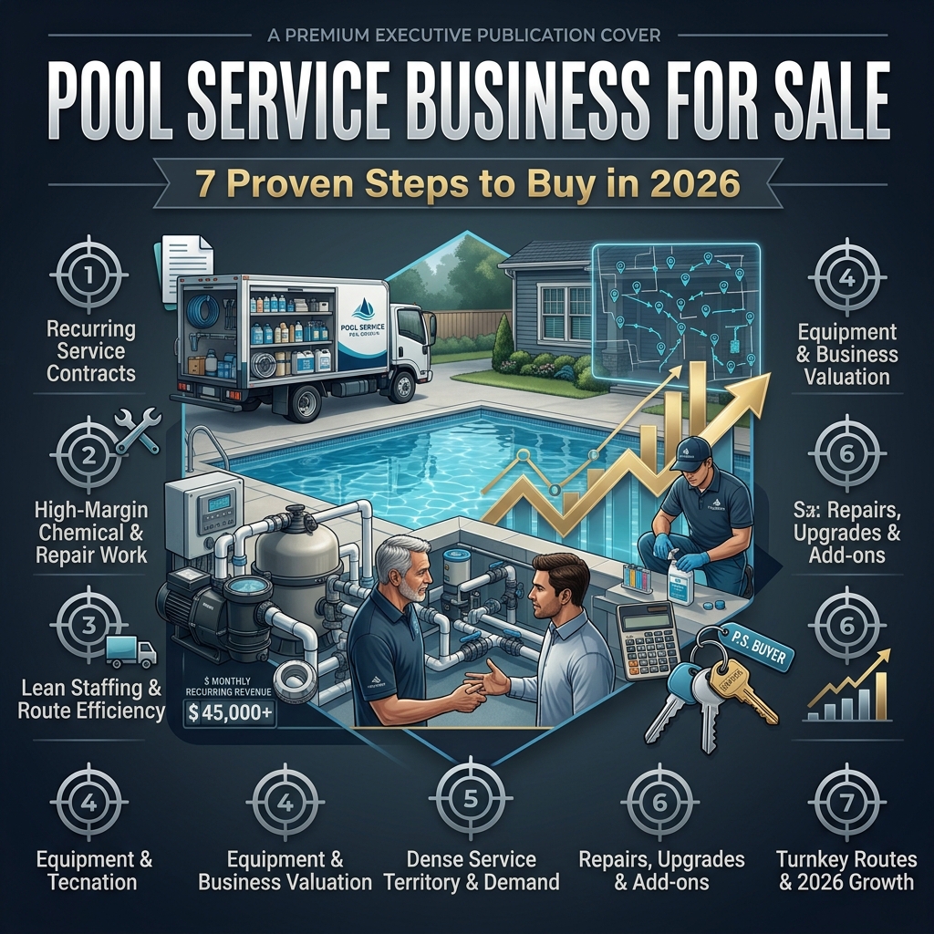 Pool Service Business for Sale: 7 Proven Steps to Buy in 2026 4 Pool Service Business for Sale 4