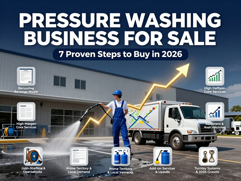 Pressure Washing Business for Sale 4