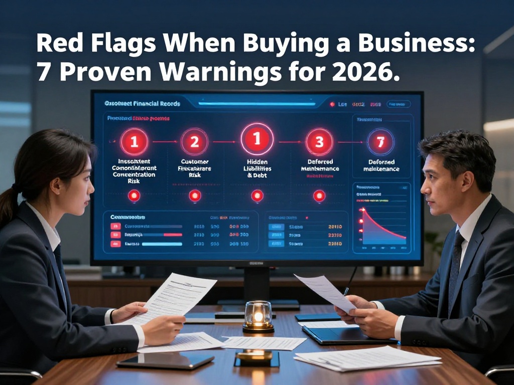 Red Flags When Buying a Business: 7 Proven Warnings for 2026 3 Red Flags When Buying a Business 3