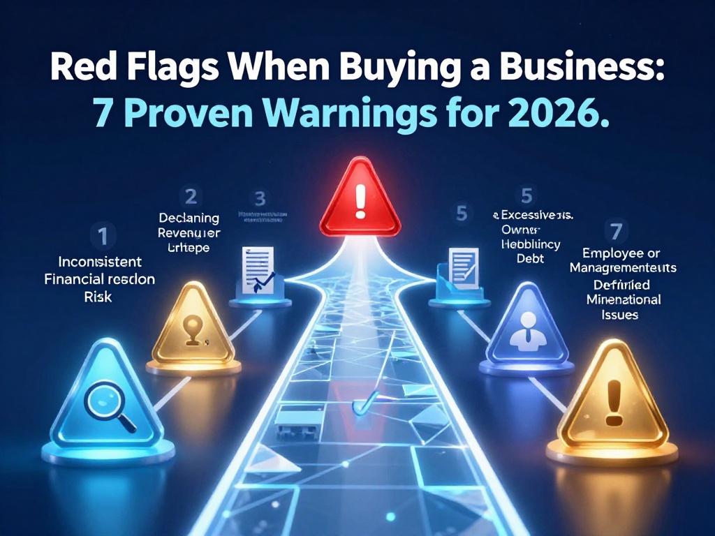 Red Flags When Buying a Business: 7 Proven Warnings for 2026 4 Red Flags When Buying a Business 5