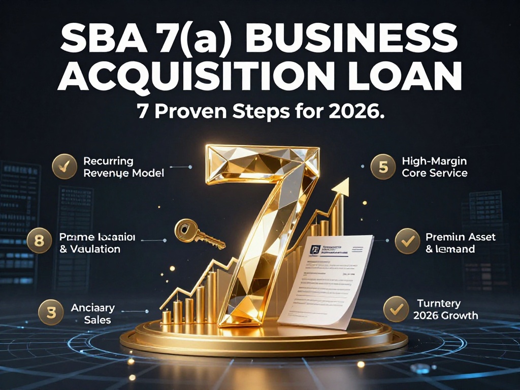 SBA 7(a) Business Acquisition Loan: 7 Proven Steps for 2026 3 SBA 7(a) Business Acquisition Loan 4