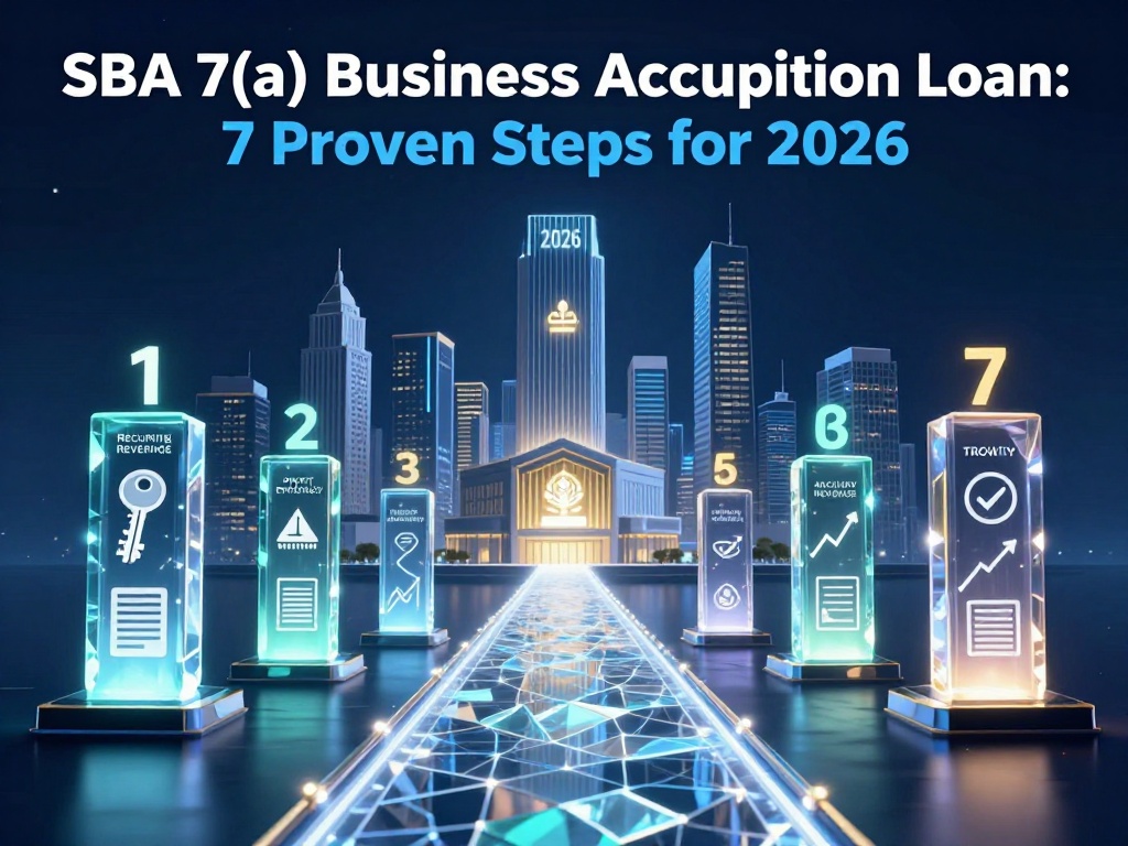 SBA 7(a) Business Acquisition Loan: 7 Proven Steps for 2026 4 SBA 7(a) Business Acquisition Loan 5