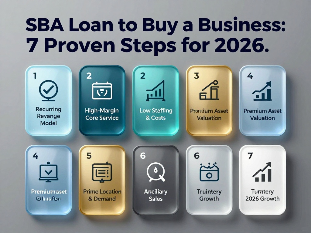 SBA Loan to Buy a Business: 7 Proven Steps for 2026 1 SBA Loan to Buy a Business 1