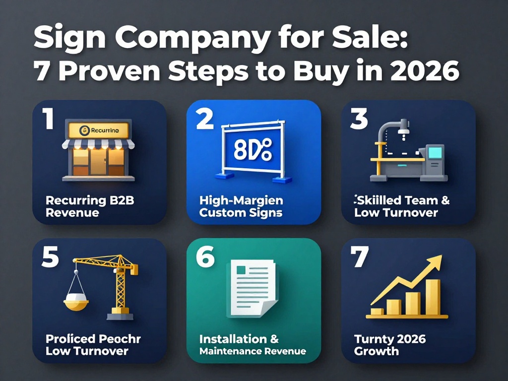 Sign Company for Sale 1