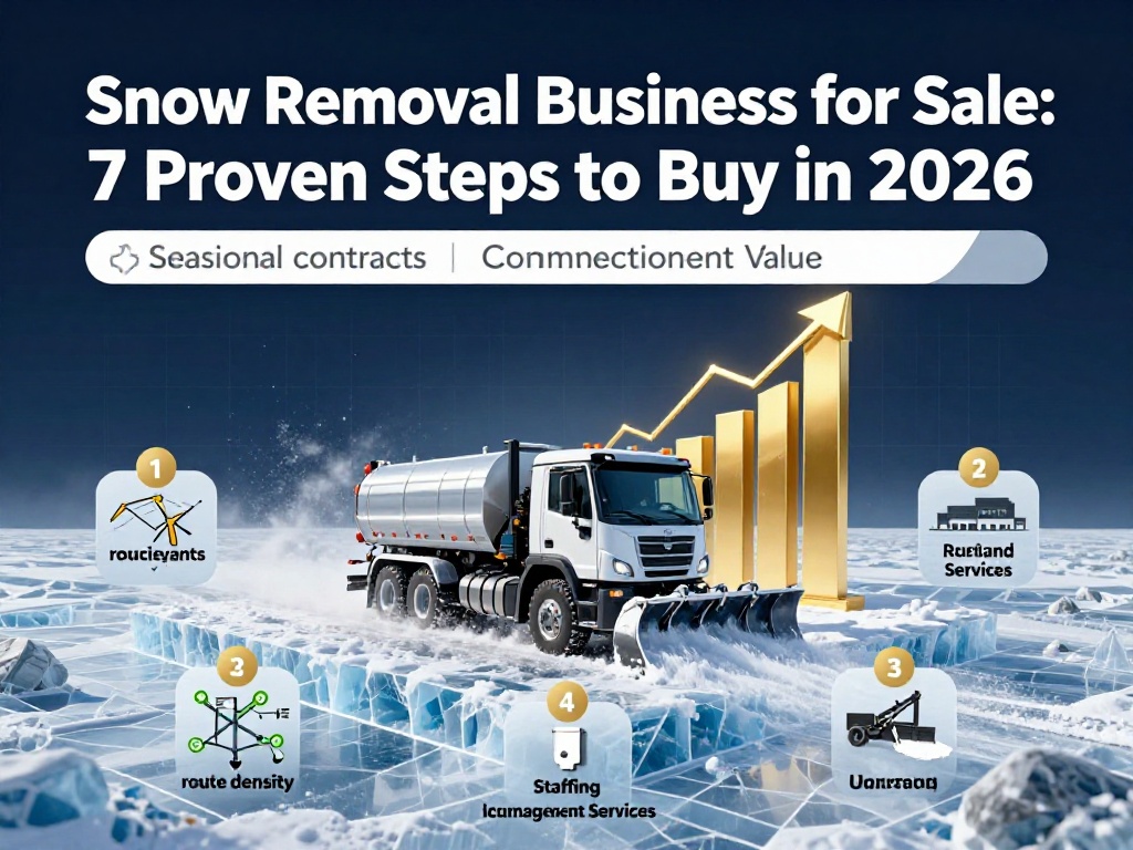 Snow Removal Business for Sale: 7 Proven Steps to Buy in 2026 4 Snow Removal Business for Sale 4