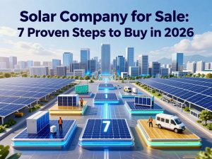 Solar Company for Sale: 7 Proven Steps to Buy in 2026 1 Solar Company for Sale 5