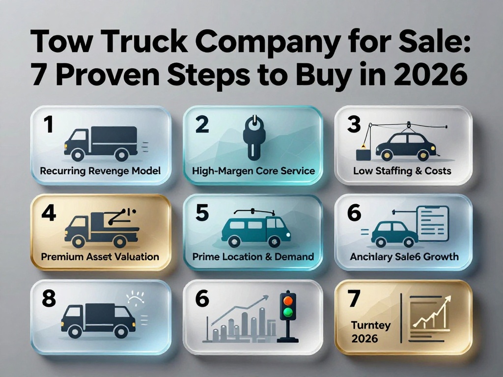 Tow Truck Company for Sale: 7 Proven Steps to Buy in 2026 1 Tow Truck Company for Sale 1