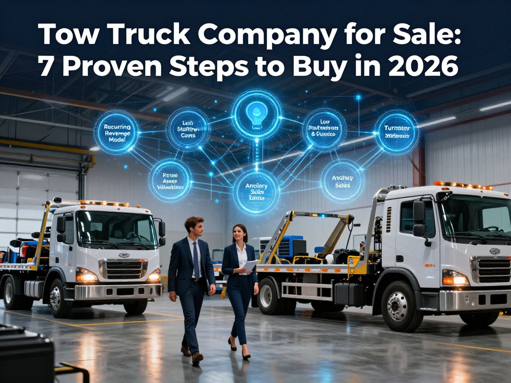 Tow Truck Company for Sale: 7 Proven Steps to Buy in 2026 3 Tow Truck Company for Sale 3