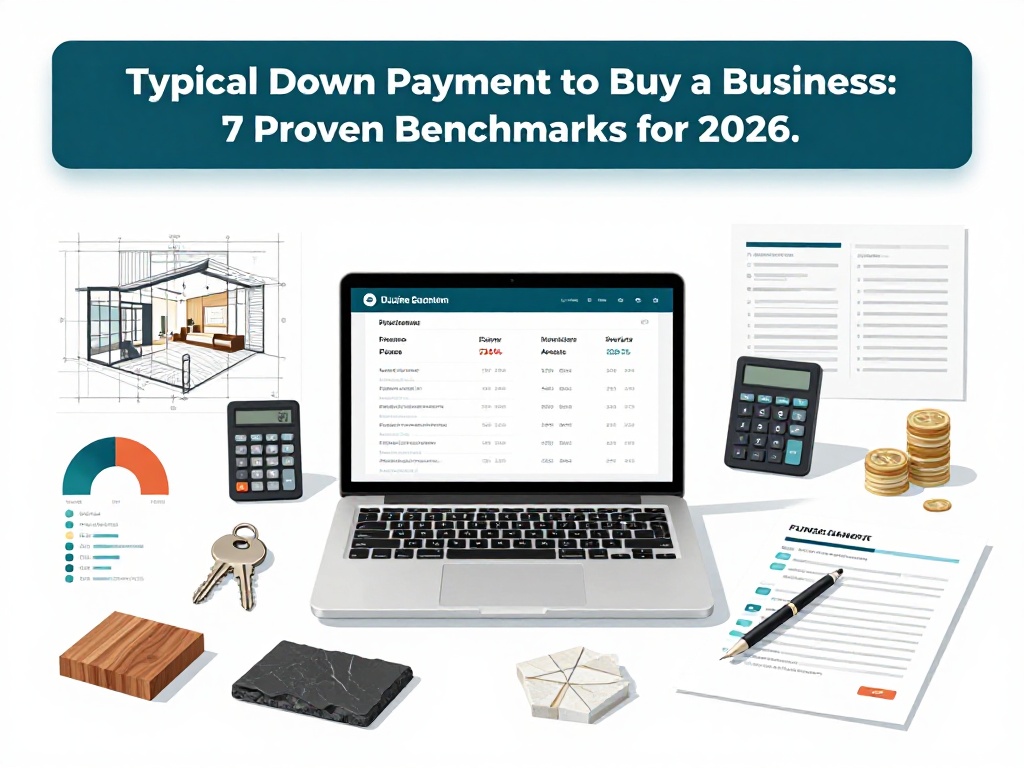 Typical Down Payment to Buy a Business: 7 Proven Benchmarks for 2026 2 Typical Down Payment to Buy a Business 2