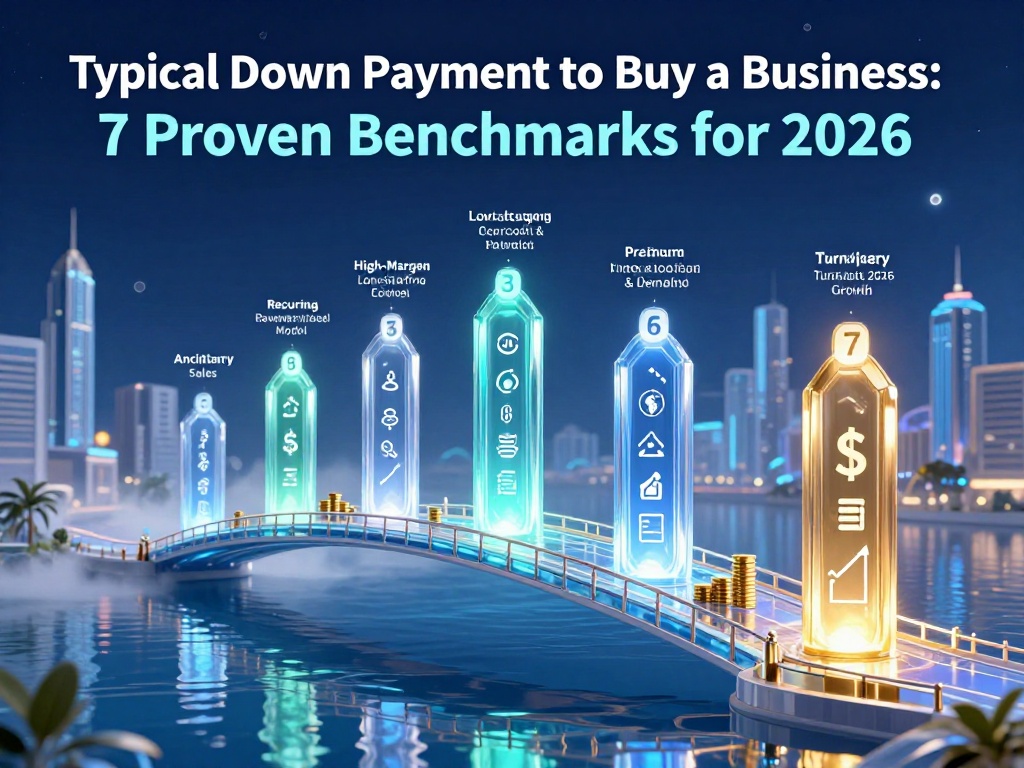 Typical Down Payment to Buy a Business: 7 Proven Benchmarks for 2026 4 Typical Down Payment to Buy a Business 5