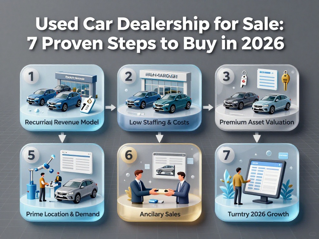 Used Car Dealership for Sale: 7 Proven Steps to Buy in 2026 1 Used Car Dealership For Sale 1