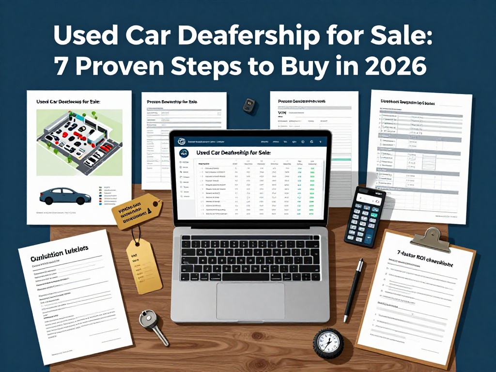 Used Car Dealership for Sale: 7 Proven Steps to Buy in 2026 2 Used Car Dealership For Sale 2
