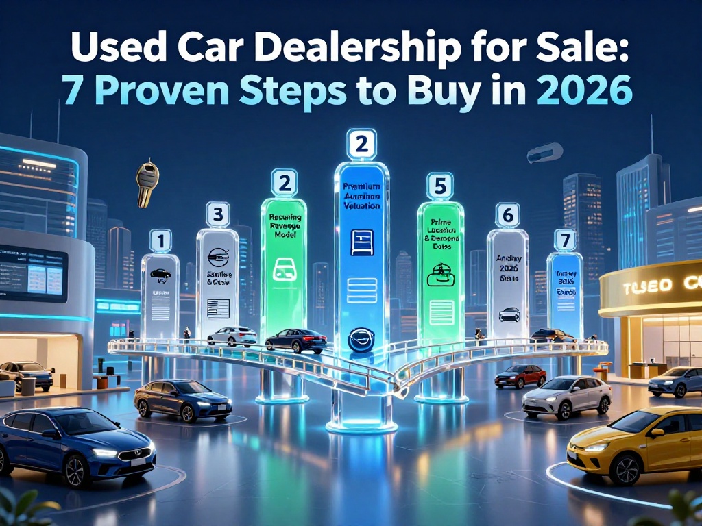 Used Car Dealership for Sale: 7 Proven Steps to Buy in 2026 4 Used Car Dealership For Sale 5