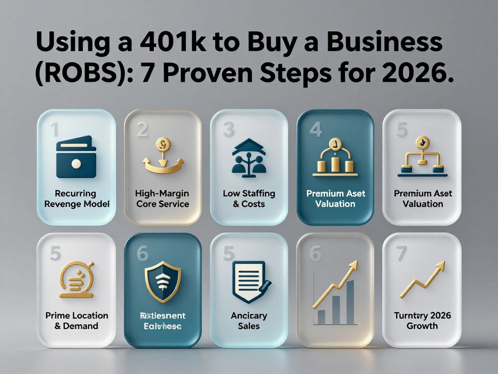 Using a 401k to Buy a Business (ROBS): 7 Proven Steps for 2026 1 Using a 401k to Buy a Business (ROBS) 1