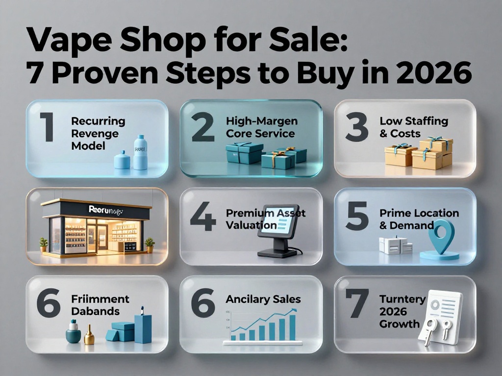 Vape Shop for Sale: 7 Proven Steps to Buy in 2026 1 Vape Shop for Sale 1