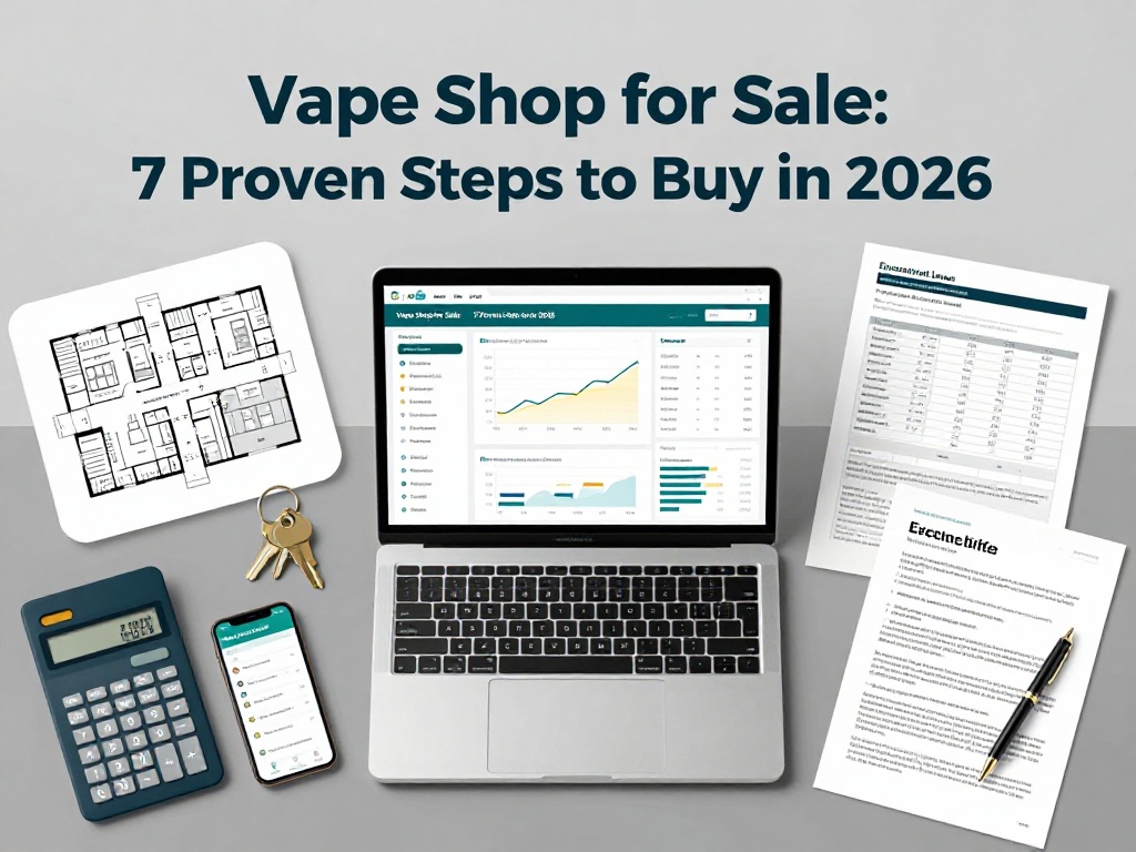 Vape Shop for Sale: 7 Proven Steps to Buy in 2026 2 Vape Shop for Sale 2