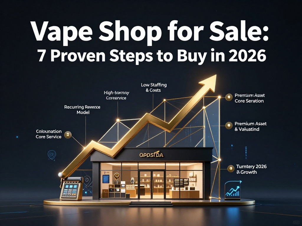 Vape Shop for Sale: 7 Proven Steps to Buy in 2026 4 Vape Shop for Sale 4
