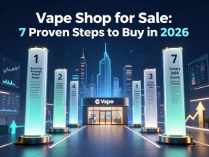 Vape Shop for Sale: 7 Proven Steps to Buy in 2026 1 Vape Shop for Sale 5