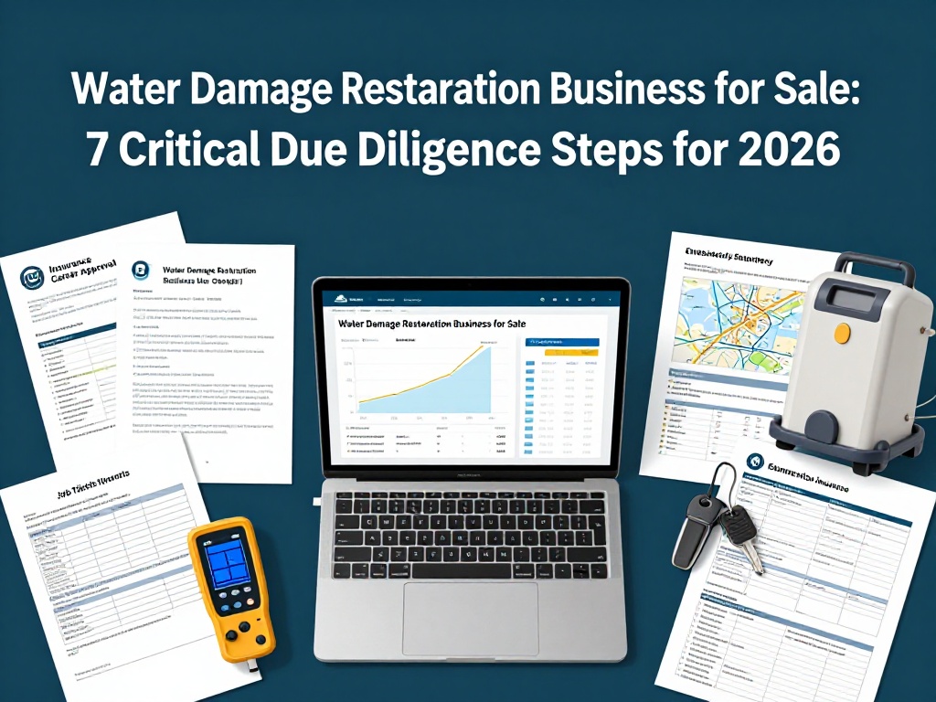 Water Damage Restoration Business for Sale: 7 Critical Due Diligence Steps for 2026 2 Water Damage Restoration Business for Sale 2