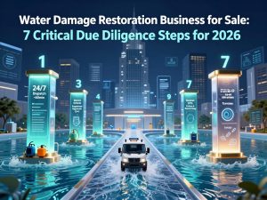 Water Damage Restoration Business for Sale: 7 Critical Due Diligence Steps for 2026 1 Water Damage Restoration Business for Sale 5