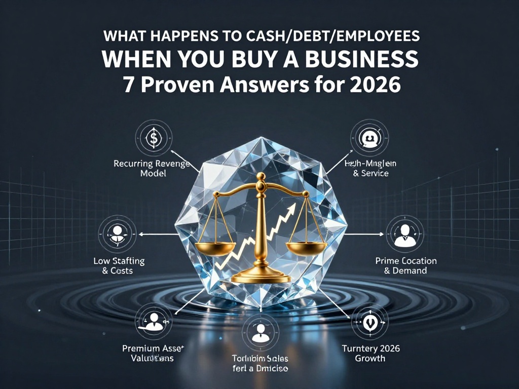 What Happens to Cash/Debt/Employees