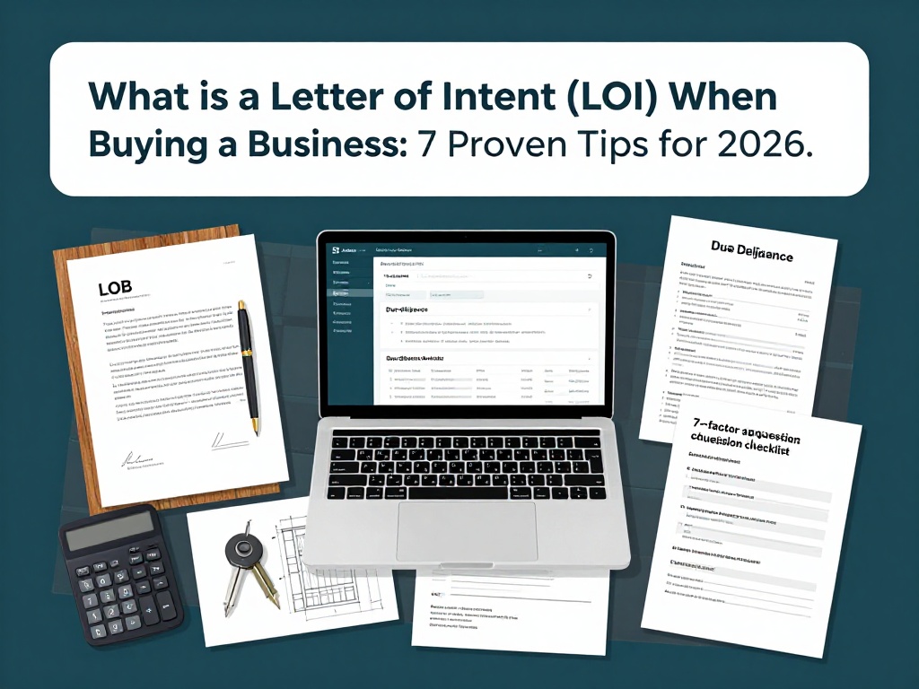 What is a Letter of Intent (LOI) When Buying a Business: 7 Proven Tips for 2026 2 What Is A Letter Of Intent (Loi) When Buying A Business 2