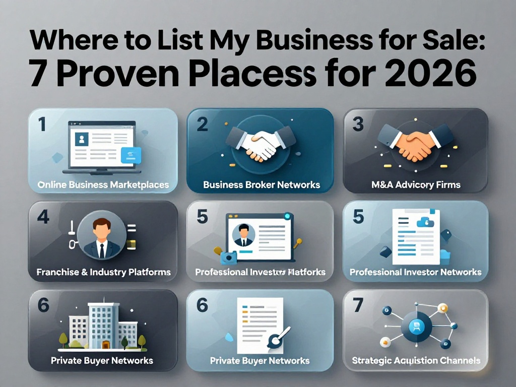 Where to List My Business for Sale: 7 Proven Places for 2026 1 Where to List My Business for Sale