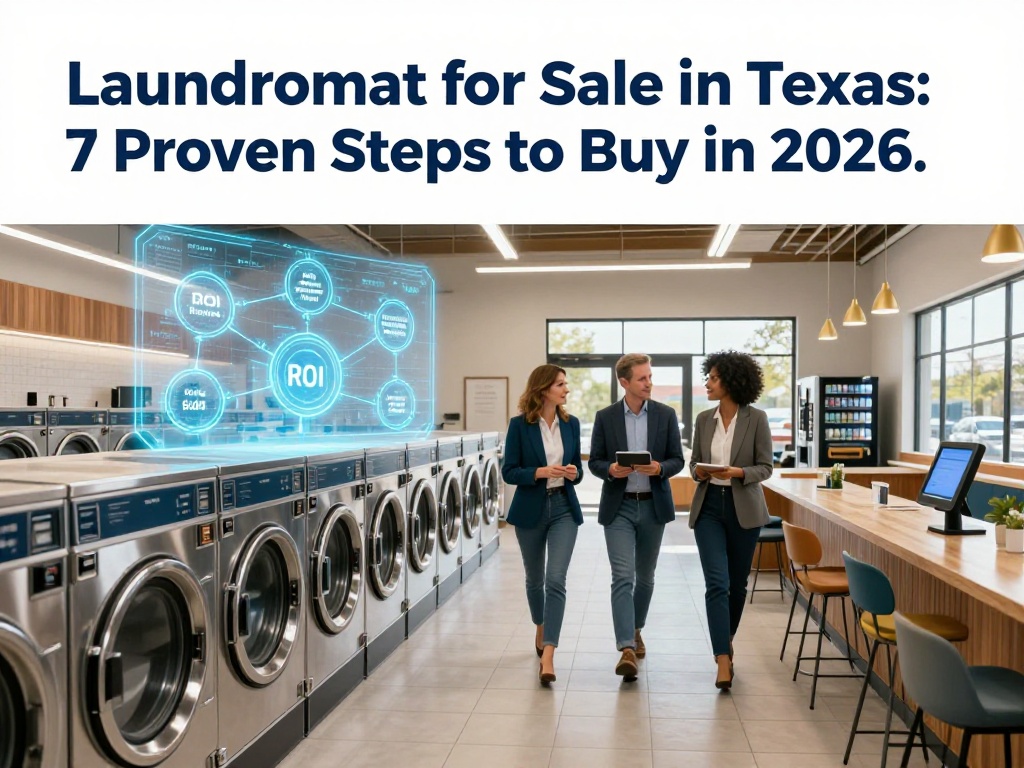 Laundromat for Sale in Texas: 7 Proven Steps to Buy in 2026 2 generated image (2)