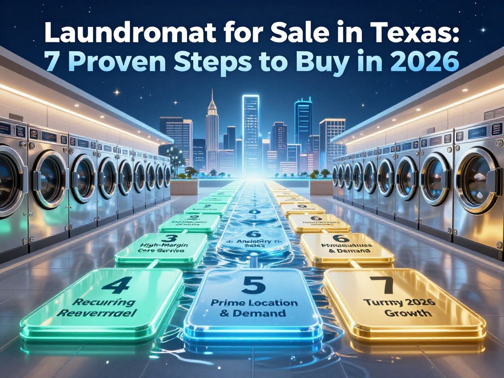 Laundromat for Sale in Texas: 7 Proven Steps to Buy in 2026 4 Laundromat For Sale In Texas
