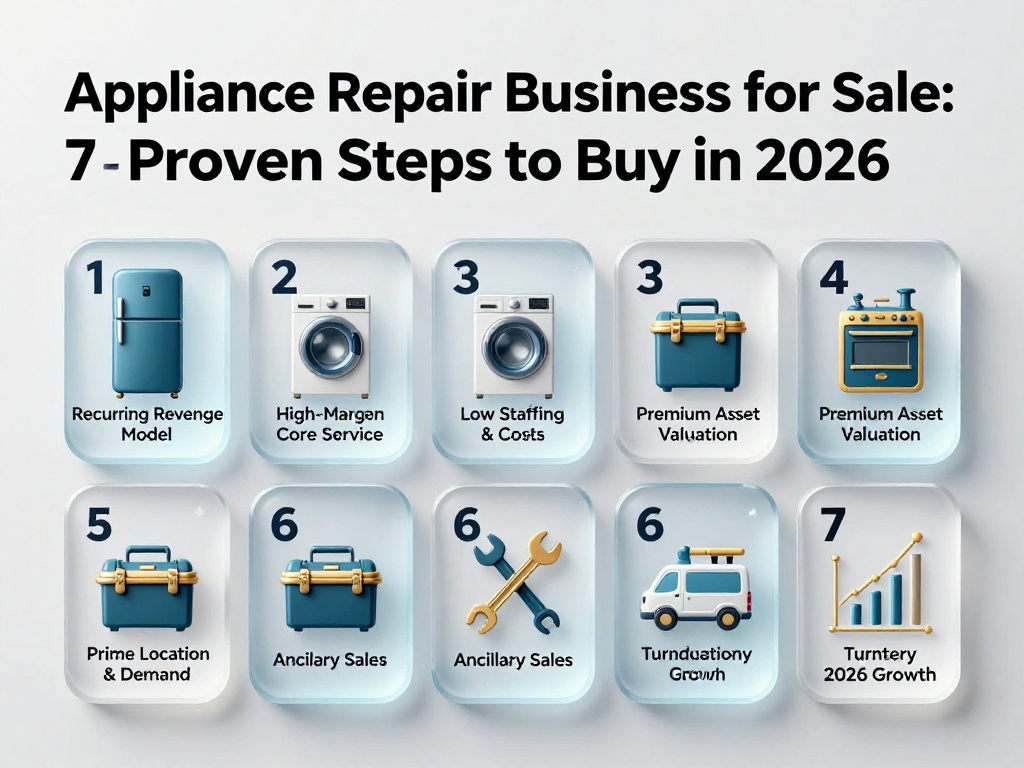 Appliance Repair Business For Sale 1