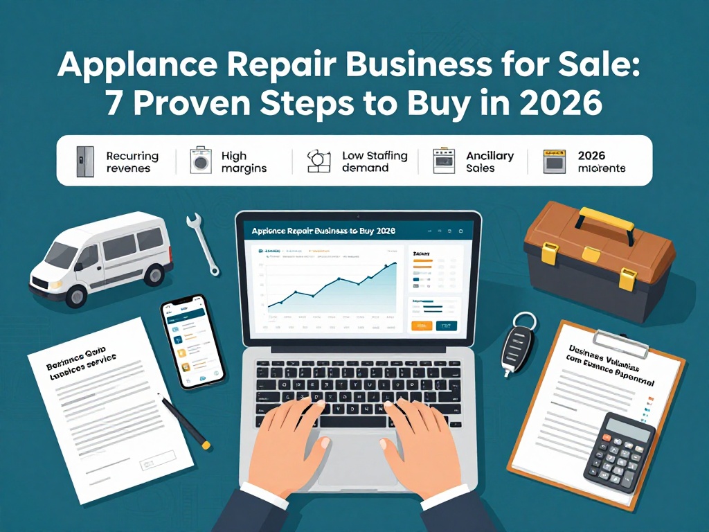 Appliance Repair Business For Sale 2