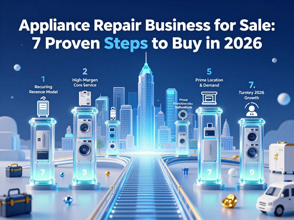 Appliance Repair Business For Sale 5