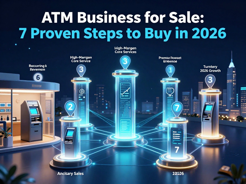ATM Business for Sale: 7 Proven Steps to Buy in 2026 4 Atm Business For Sale 5