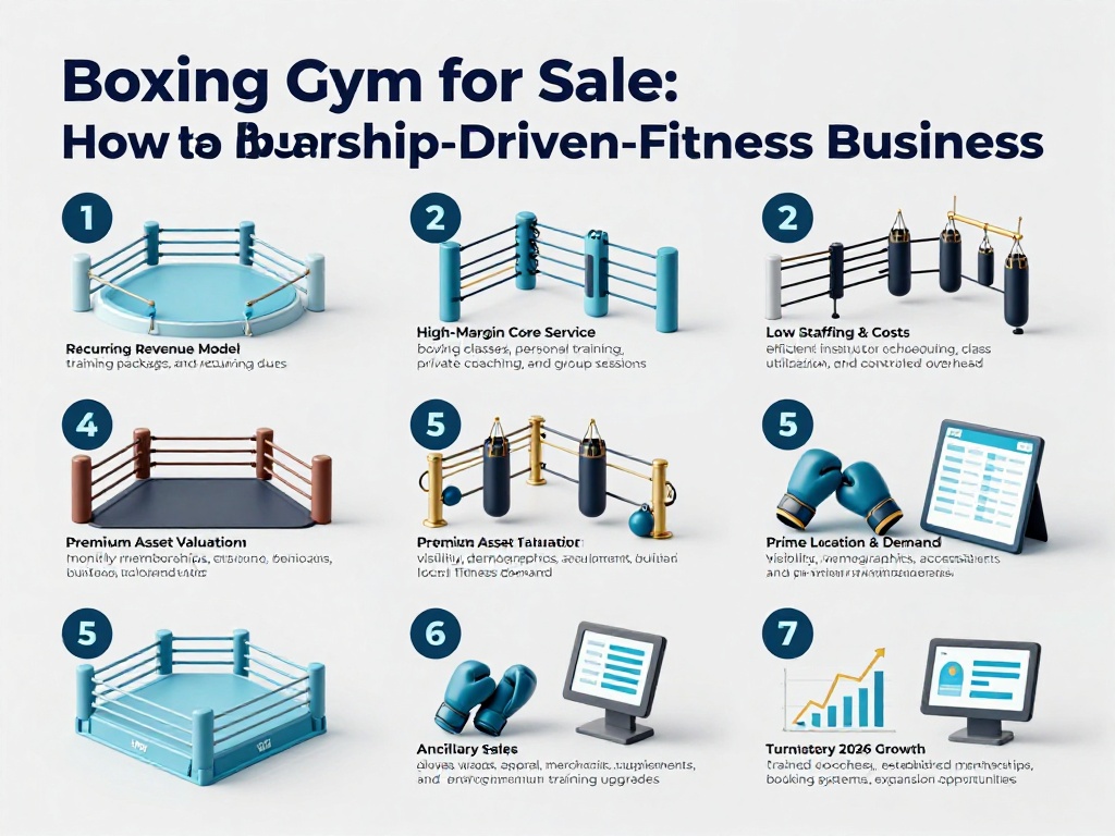 Boxing Gym for Sale: How to Buy a Membership-Driven Fitness Business 1 Boxing Gym For Sale 2