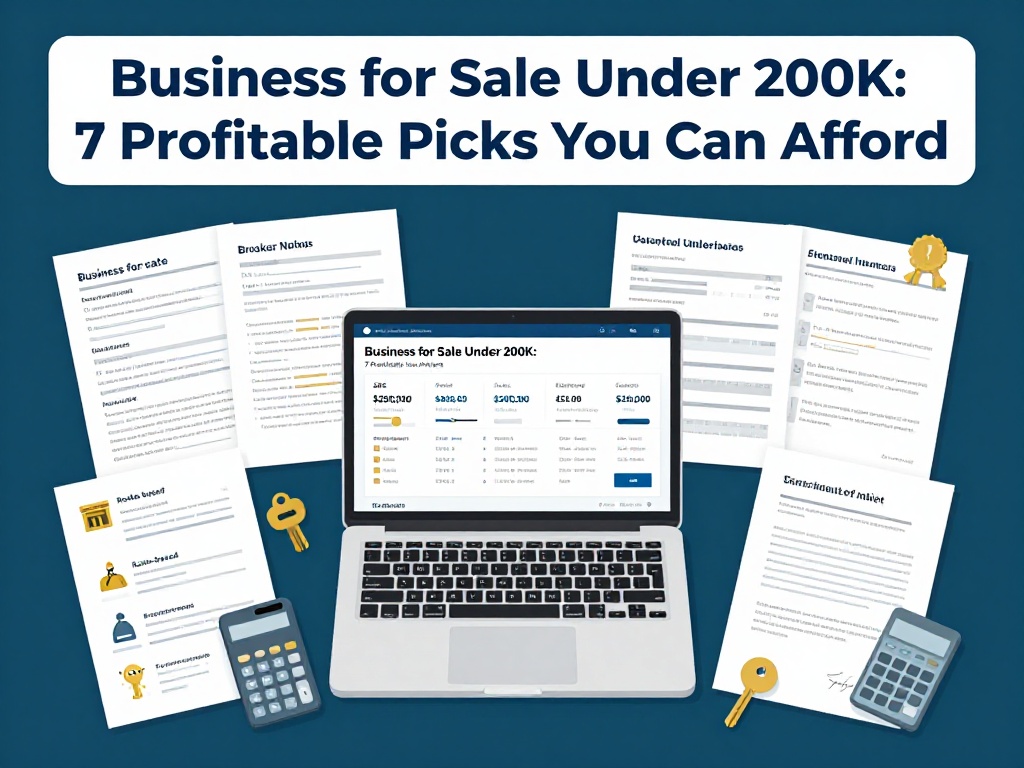 Business for Sale Under 200K: 7 Profitable Picks You Can Afford 2 Business For Sale Under 200K 2