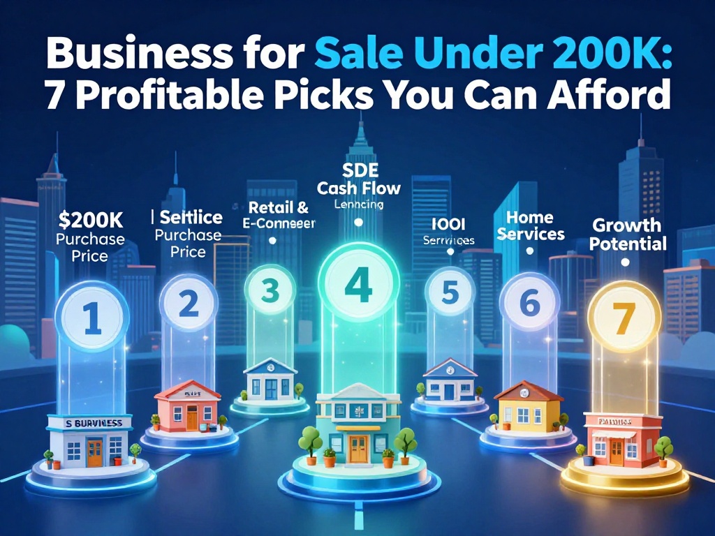 Business for Sale Under 200K: 7 Profitable Picks You Can Afford 4 Business For Sale Under 200K 5