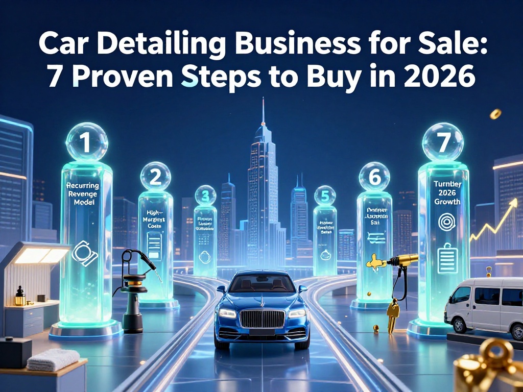 Car Detailing Business for Sale: 7 Proven Steps to Buy in 2026 4 Car Detailing Business For Sale 5