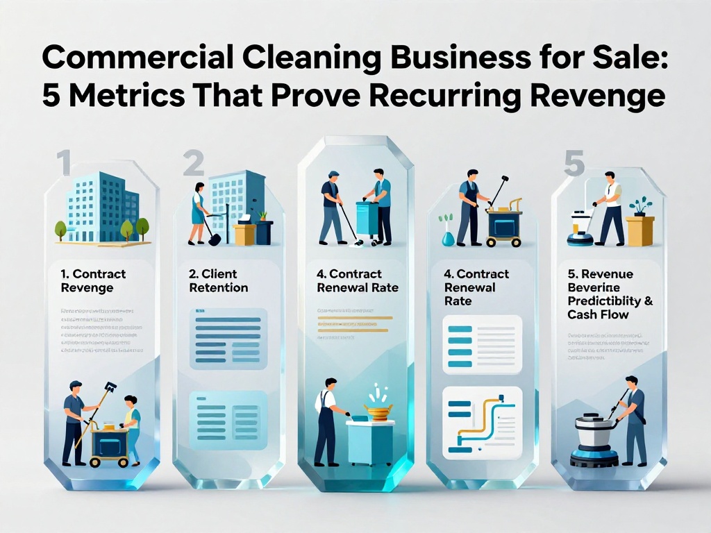 Commercial Cleaning Business for Sale: 5 Metrics That Prove Recurring Revenue 1 Commercial Cleaning Business For Sale 1