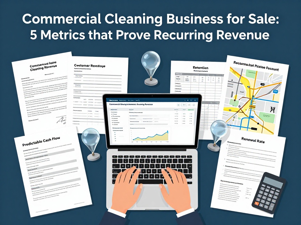 Commercial Cleaning Business for Sale: 5 Metrics That Prove Recurring Revenue 2 Commercial Cleaning Business For Sale 2