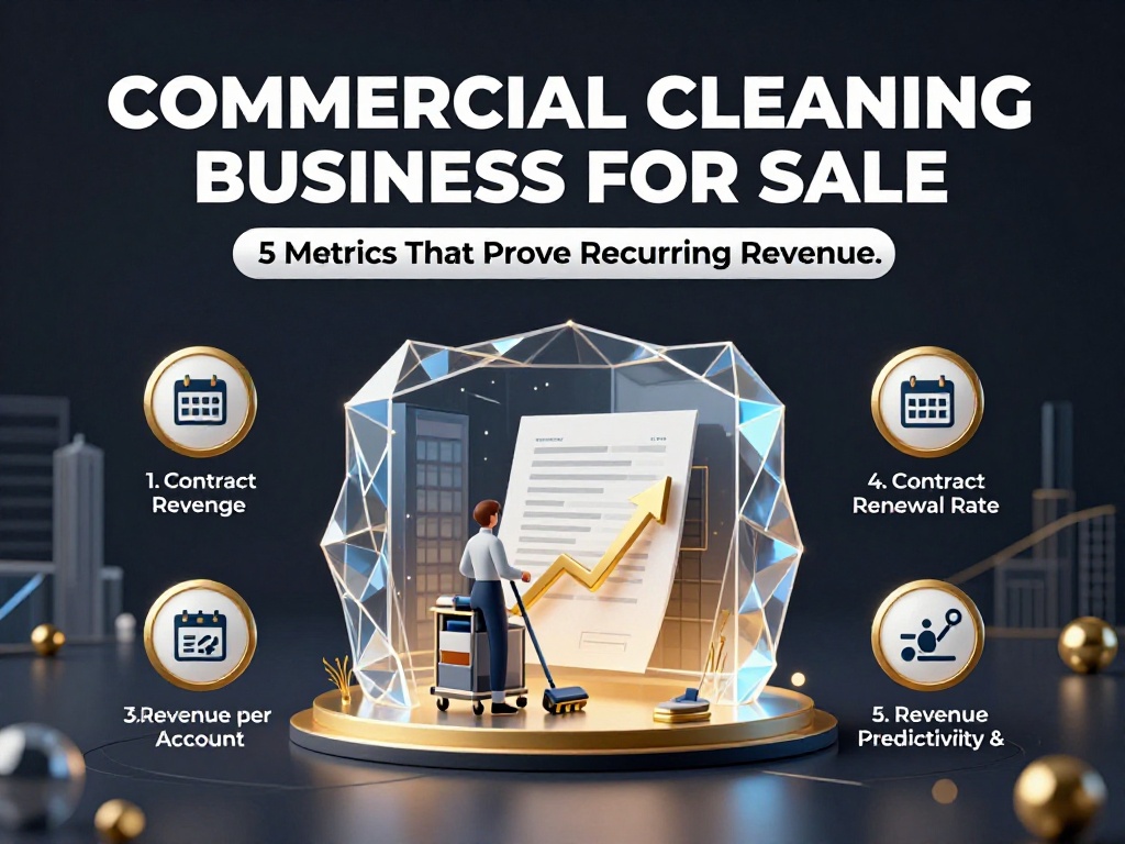 Commercial Cleaning Business for Sale: 5 Metrics That Prove Recurring Revenue 3 Commercial Cleaning Business For Sale 4