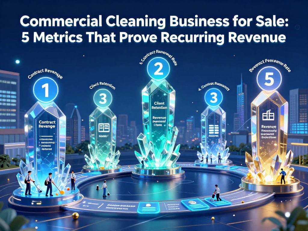 Commercial Cleaning Business for Sale: 5 Metrics That Prove Recurring Revenue 4 Commercial Cleaning Business For Sale 5