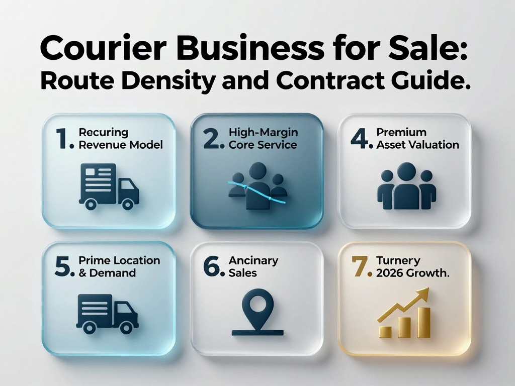 Courier Business for Sale: Route Density and Contract Guide 1 Courier Business For Sale 1