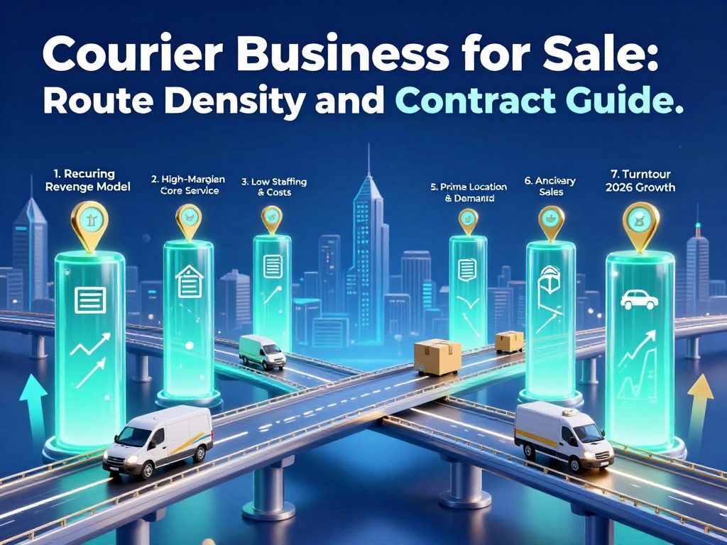 Courier Business for Sale: Route Density and Contract Guide 4 Courier Business For Sale 5