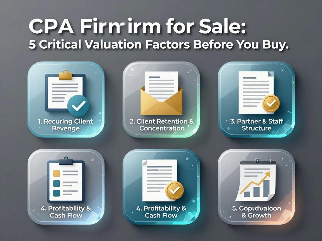 CPA Firm for Sale: 5 Critical Valuation Factors Before You Buy 1 Cpa Firm For Sale 1