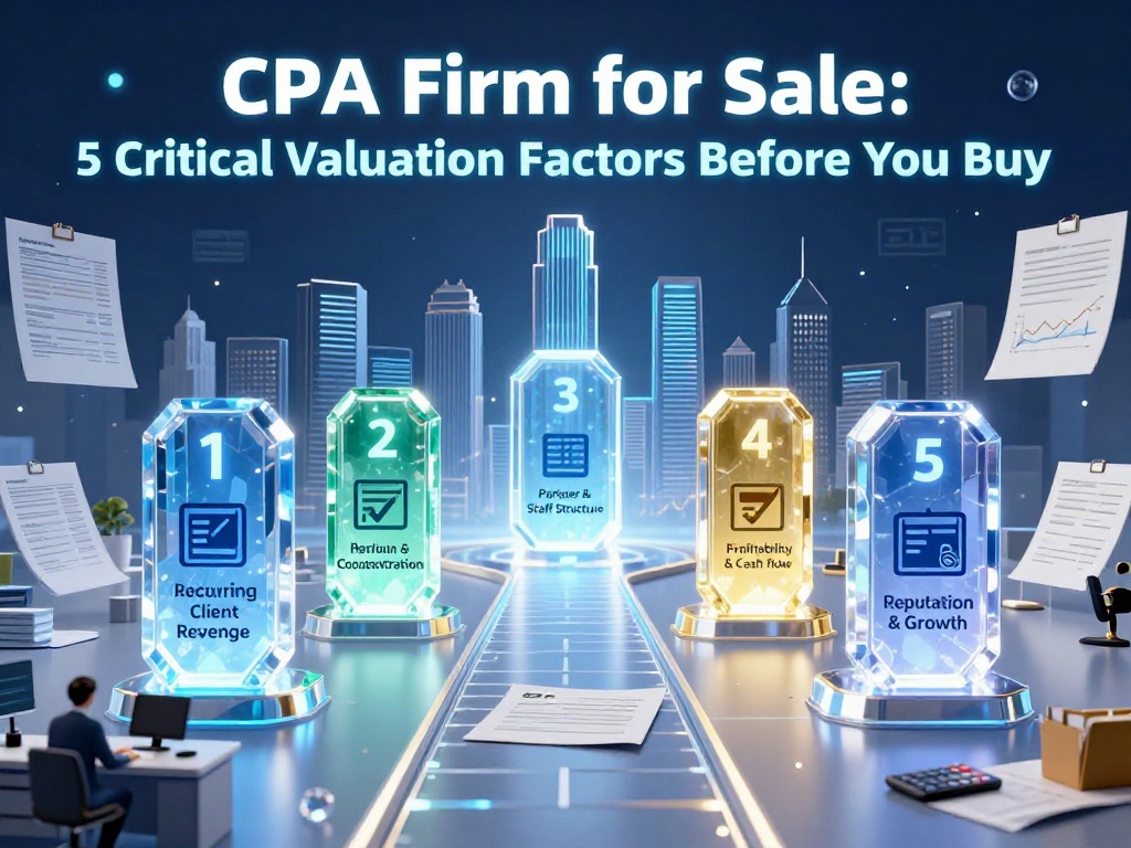 CPA Firm for Sale: 5 Critical Valuation Factors Before You Buy 4 Cpa Firm For Sale 5