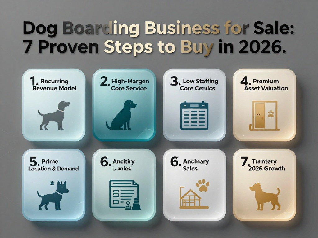 Dog Boarding Business for Sale: 7 Proven Steps to Buy in 2026 1 Dog Boarding Business For Sale 1