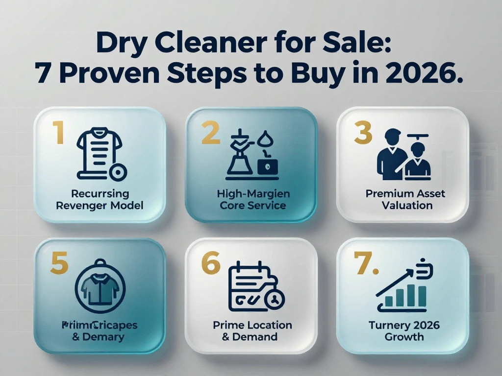 Dry Cleaner for Sale: 7 Proven Steps to Buy in 2026 1 Dry Cleaner For Sale 1