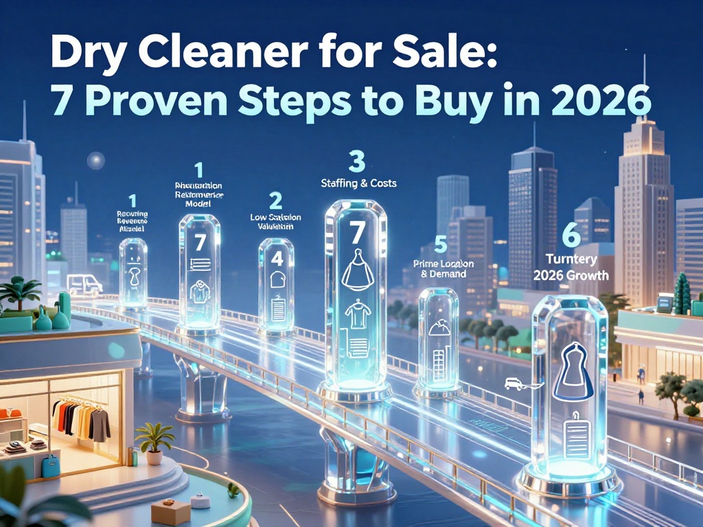 Dry Cleaner for Sale: 7 Proven Steps to Buy in 2026 4 Dry Cleaner For Sale 5